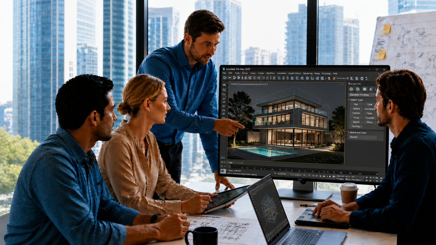 Visualización y Renderizado en 3ds Max