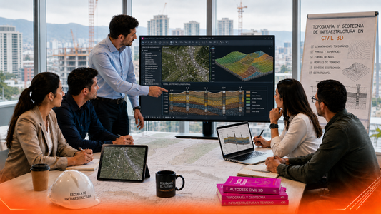Topografía y Geotécnia de Infraestructura en Civil 3D