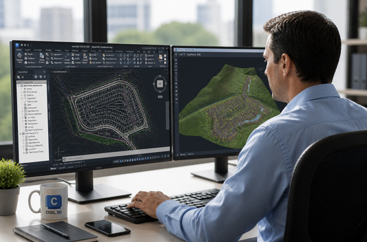 Civil 3D para Infraestructura: Terreno, Superficies y Diseño Vial