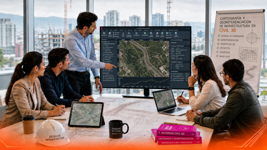 Cartografía y Georreferenciación de Infraestructura en Civil 3D